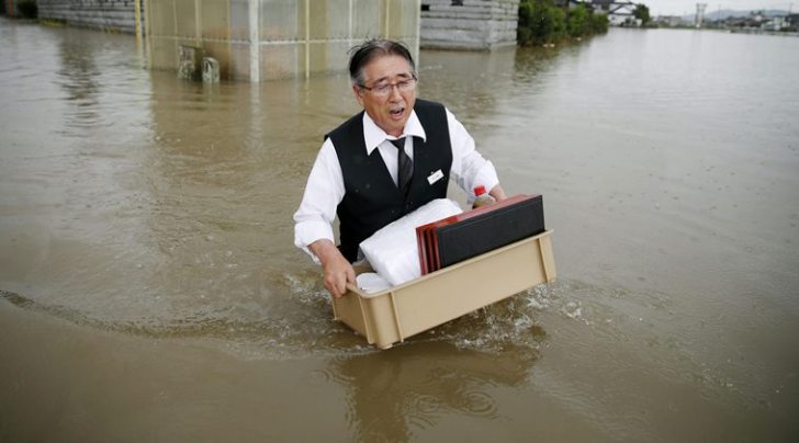 japan, japan floods, japan rains, Tokyo, Kinugawa River, Japan flood rescue, japan flood toll, japan casualties, world news, japan news