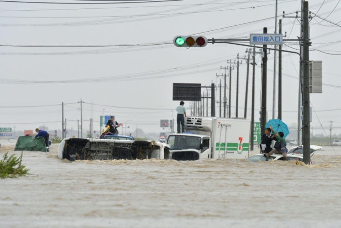 Tropical storm Etau, japan, japan, japan floods, japan rains, Tokyo, Kinugawa River, Japan flood rescue, japan flood toll, japan casualties, world news, japan news