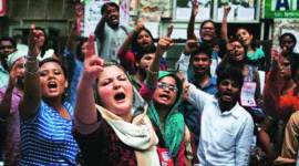 jnu, jnu protests, jnu protests refugee entrance, bangalesh refugee, pakistan refugee, india news, delhi news, assam accord, assam news