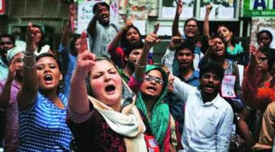 jnu, jnu protests, jnu protests refugee entrance, bangalesh refugee, pakistan refugee, india news, delhi news, assam accord, assam news