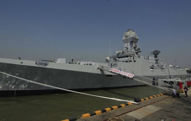 INS Kochi, India’s Guided Missile Destroyer, commissioned | Picture ...