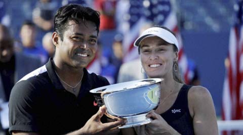 us open2015, us open, us open 2015 results, us open live, us open 2015 live, leander paes, paes, martina hingis, hingis, paes-hingis, leander paes martina hingis, us open news, us open 2015 news, tennis news, tennis, indian express, editorials