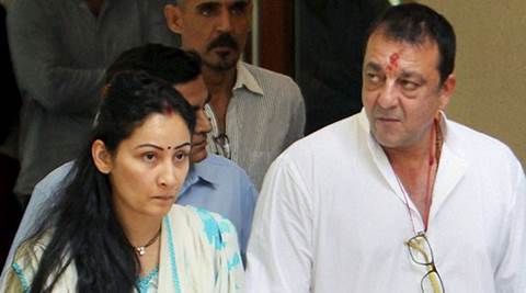 Sanjay Dutt steps out for Ganpati visarjan with family and kids ...