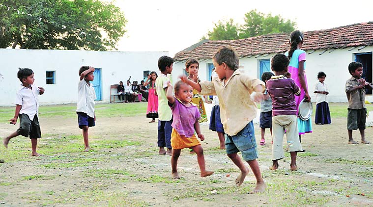 The residential school, with classes from I to XII, is spread over a sprawling 3.5-acre campus. Deepak Dawre