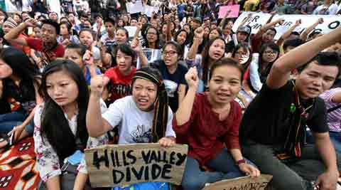 manipur violence, Meitei manipur, manipur inner line permit, manipur tribal legislation, protection of manipur people bill, Manipur Land Revenue and Land Reform, naga peace deal, narendra modi, india news, notrtheast news, indian express column, indian express opinion,