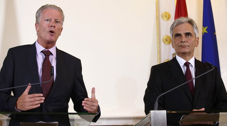 migrant crisis, Europe migrant crisis, Austria migrants crisis, Syrian refugees, Werner Faymann, austrian government, Hungary Austria border, Syrian war, Germany, world news, latest world news, top stories