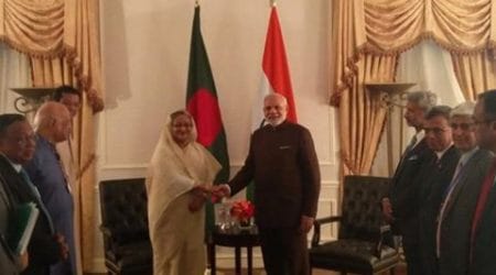 modi, Narendra Modi, US, Narendra Modi US, Modi US, Narendra Modi, Bangladesh, Sheikh Hasina, modi hasina, world news, indian express news