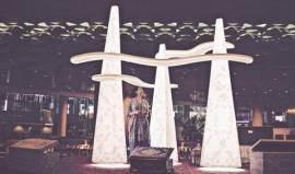 mumbai airport, mumbai airport art installations, mumbai T2 terminal, Mijwan project, Rajeev Sethi, Mijwan Welfare Society, Baaraan Ijlal, mumbai news, india news