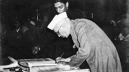 indian national congress, congress, Jawaharlal Nehru, congress foundation day, congress journal Jawaharlal Nehru, congress journal blames nehru, nehru kashmir policy, sadar patel, Sardar Vallabhbhai Patel, india news, latest news,