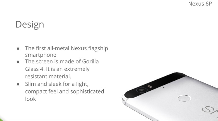 Google Nexus, Google Nexus 6p, Nexus 6P, Android, Google, Google Nexus 6P leaked, google nexus 6p specs, Nexus 6P specs, Nexus 6P features, Nexus 6P specifications, Nexus 6P price, mobiles, smartphones, Android, tech news, mobile news, technology