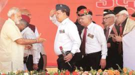 orop, orop announcement, Narenda Modi, govt OROP announcement, Manohar Parrikar, bjp government Armed Forces veterans, OROP implementation, ex servicemen pension, army veterans pension, Army pensioners, one rank on pension, OROP pension news, india news, orop india news, indian express