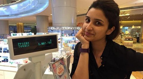 Parineeti Chopra spends 1 million on two shirts Parineeti Chopra spends 1 million on two shirts