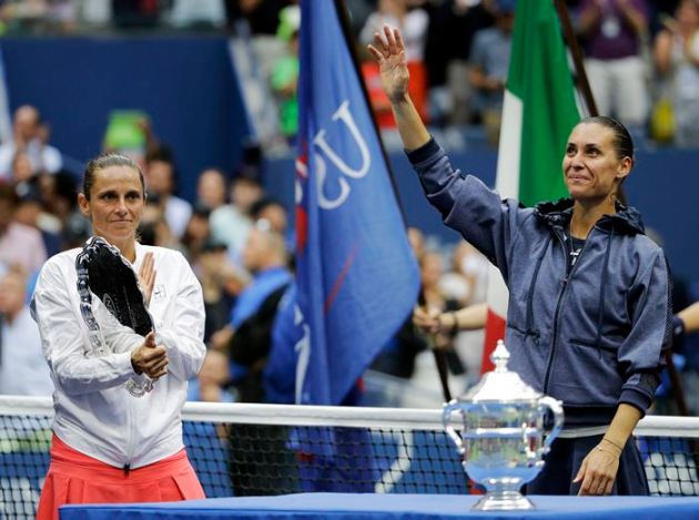 us open 2015, us open, us open final time, us open results, us open live, us open 2015 schedule, us open 2015 results, us open 2015 winner, flavia pennetta, pennetta, roberta vinci, vinci, flavia pennetta boyfriend, flavia pennetta retirement, roberta vinci husband, roberta vinci interview, us open photos, us open 2015 photos, us open images, us open 2015 images, tennis photos, tennis images, tennis