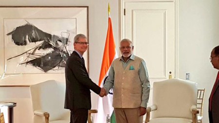 narendra modi, apple, narendra modi silicon valley, tim cook, sap, narendra modi sap, narendra modi meet ceos, narendra modi facebook, modi facebook, modi in usa, narendra modi in usa, news