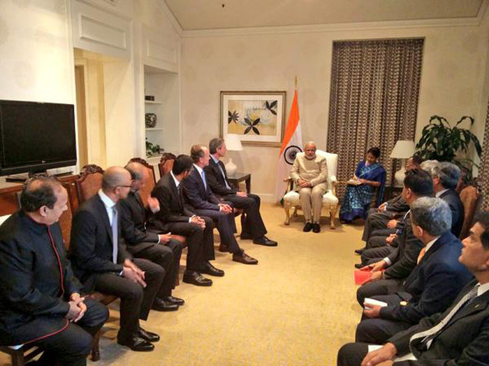 Narendra Modi, Silicon Valley, Narendra Modi CEOs, Modi visits silicon valley, Narendra Modi Silicon Valley, Modi meets Tim Cook, Narendra Modi meets CEOs, Modi meets Silicon Valley CEOs, Modi visits Tesla Motors, modi Tesla motors visit, Narendra Modi Tesla Motors, Modi Silicon Valley pics
