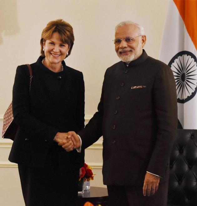 Narendra Modi, narendra modi news, modi meets ceos, modi fortune ceos, modi ceo meet, Marillyn A Hewson, Mike Burke, David A Granger, Michael Bloomberg, Indra Nooyi, modi in us, modi news, modi ceo meet, narendra modi in us