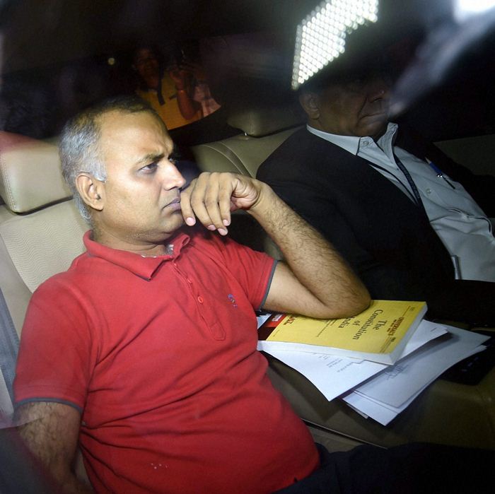 Somnath Bharti, Somnath Bharti Arrested, Somnath Bharti Surrender, AAP MLA Somnath Bharti, AAP MLA Somnath bharti Arrested, Somnath Bharti Domestic Violence, Somnath Bharti Attempt to murder, Somnath Bharti Alleged, Somnath Bharti Accused, Somnath Bharti police Custody, Somnath Bharti custody, Somnath Bharti News