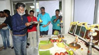 Rajinikanth, Rajinikanth Kabali, Rajinikanth Kabali Movie, Rajinikanth Kabali Shoot, Rajinikanth Kabali Pooja, Rajinikanth Kabali First Look, Rajinikanth Kabali First Poster, Rajinikanth Kabali Pooja Ceremony, Entertainment news