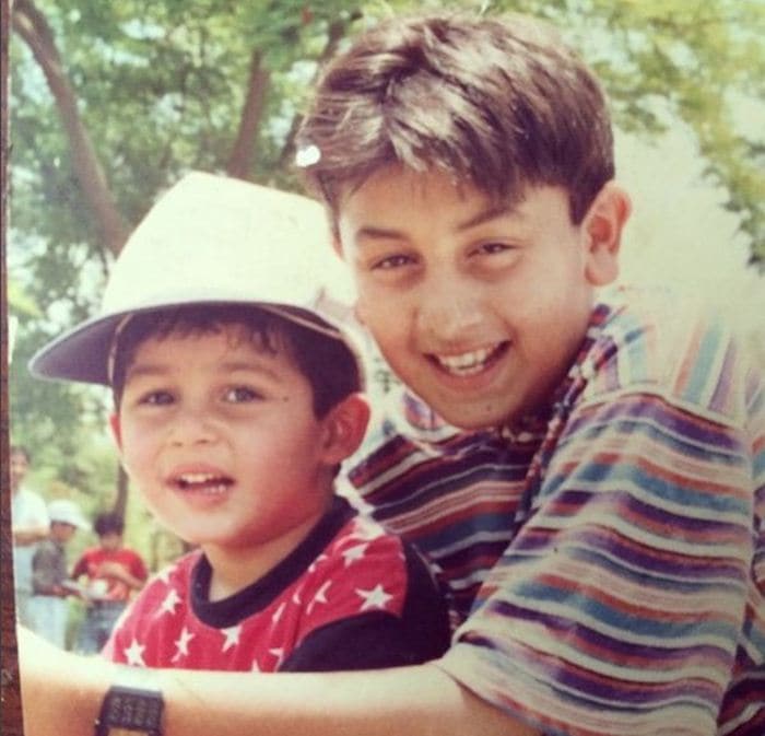 Happy Birthday Ranbir Kapoor: A Look At His Rare Childhood Pictures ...