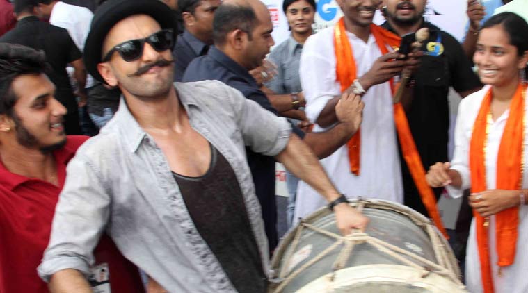 Ranveer Singh, Ranveer Singh dhol, Ranveer Singh Bajirao Mastani 