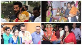 Sanjay Dutt, Anil Kapoor, ganesh chaturthi, ganesh visarjan bollywood, ganesh chaturthi bollywood, Ganpati visarjan, Iqra Dutt, Shahraan Dutt, Sunita Kapoor, manyata dutt, Shilpa Shetty Kundra, Raj Kundra, Viaan, viaan raj kundra, Sussanne Roshan, Hridaan roshan, Hrehaan roshan, Twinkle Khanna, Sonali Bendre, Govinda, rakesh roshan