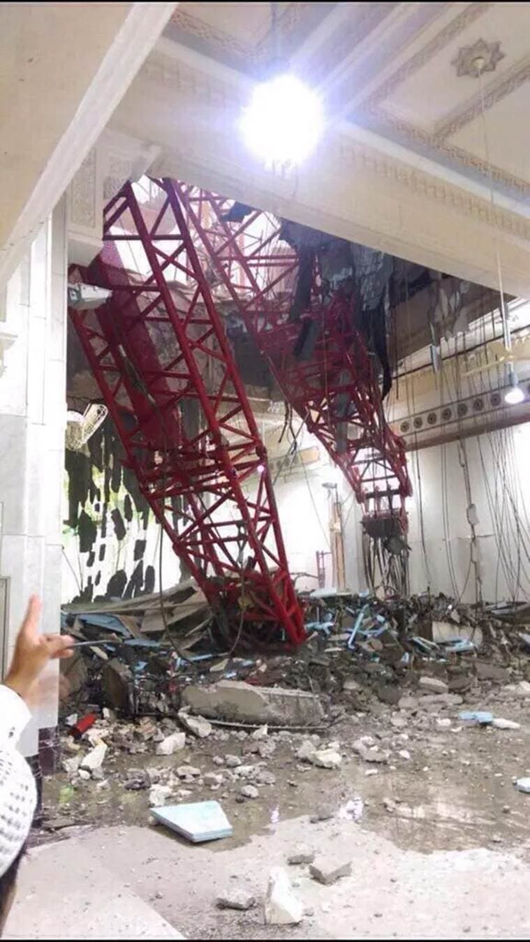 saudi arabia, mecca mosque collapse, saudi arabia mosque collapse, mecca Grand Mosque collapse, saudi arabia news, world news,