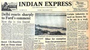 September 19, Forty Years Ago: Delhi Rap For Ford