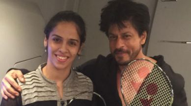 Shha Rukh Khan, Saina Nehwal, Shah Rukh Khan actor, bollywood, entertainment