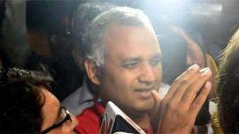 Somnath bharti, somnath bharti case, somnath bharti bail, somnath bharti wife, lipika, cancellation of bail, somnath bharti violence, domestic violence case, lipika domestic violence case, somnath bharti in jail