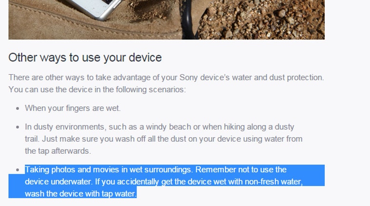 sony xperia support