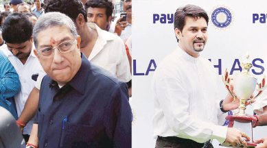 Alleging Perjury Former ci President N Srinivasan Wants Anurag Thakur S Criminal Prosecution Sports News The Indian Express