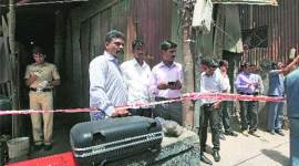 twin blast, pune blast, scrap shop blast, bomb shell, pune news, indian express