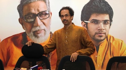 Shiv Sena, Shiv Sena and BJP, BJP vs Shiv Sena, Uddhav cartoon, Uddhav caricature, Uddhav cartoon on social media, Shiv Sena Social media, BJP social media, BMC Polls 2017, Maharashtra polls 2017, Uddhav Thackeray, latest news, politics, india news, maharashtra news