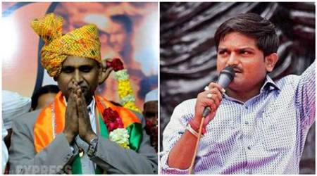 hardik patel, udit raj, bjp dalit leader, Patel reservation row, patel agitation, Patidar protest, Patel OBC demand, india news, bjp news