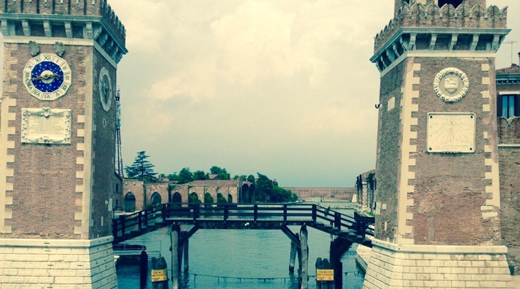 One of the many bridges in Venice