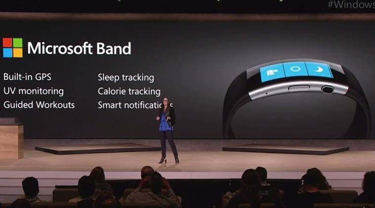 Microsoft Band 2 announced with pedometer and cortana integration