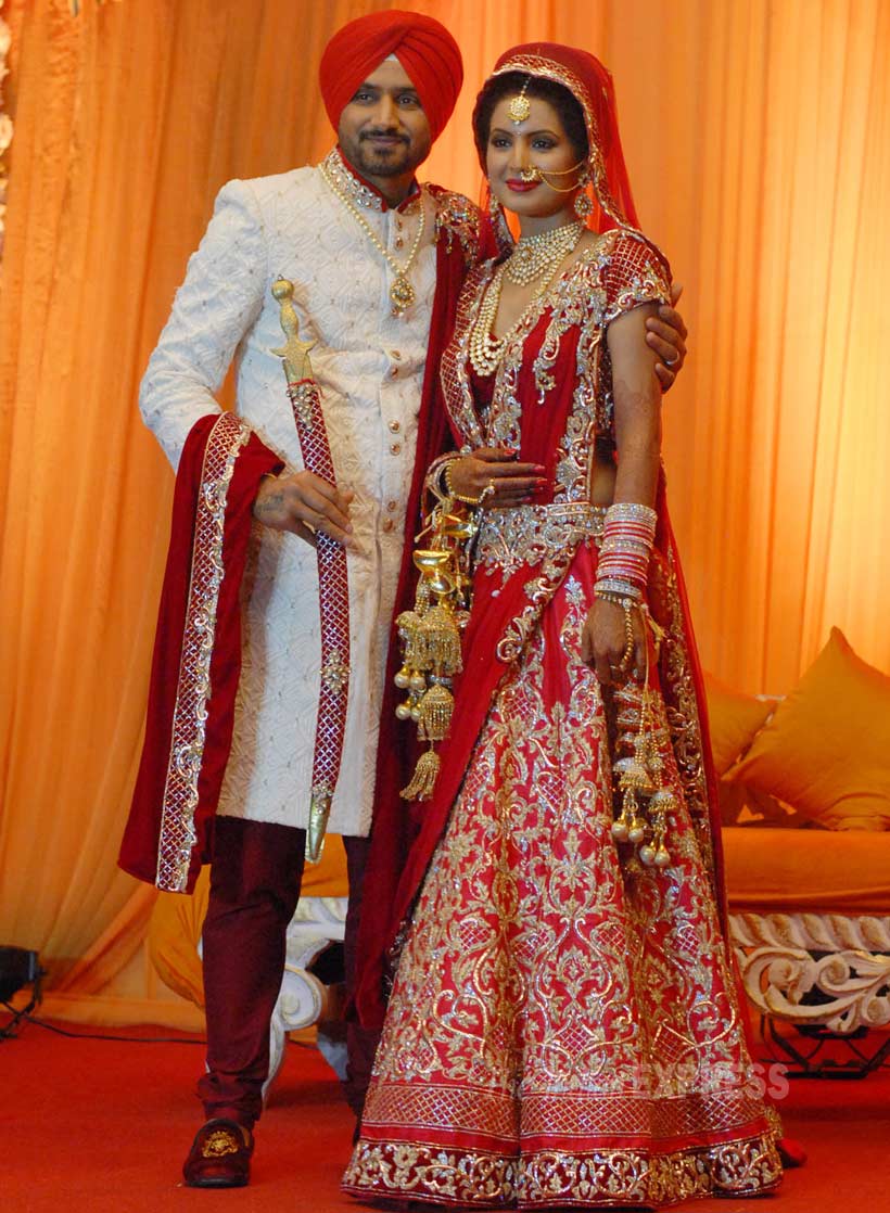 Guilty Bytes: Indian Fashion Blogger | Delhi Style Blog | Beauty Blogger |  Wedding Blog: Photo Diary Of Harbhajan And Geeta Basra's Wedding  Celebration!