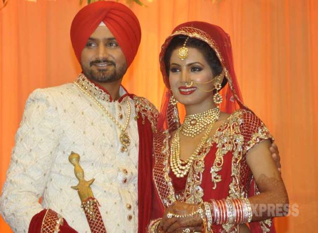 Harbhajan Singh, Harbhajan Singh marriage, Harbhajan Singh wedding, Harbhajan Singh wedding pics, geeta basra, geeta basra wedding pics, geeta basra marriage, Harbhajan Singh geeta basra wedding, Harbhajan Singh geeta basra wedding pics, Harbhajan Singh marriage pictures, Harbhajan Singh geeta marriage pictures, bhajji wedding, bhajji marrige pics, bhajji wedding pics