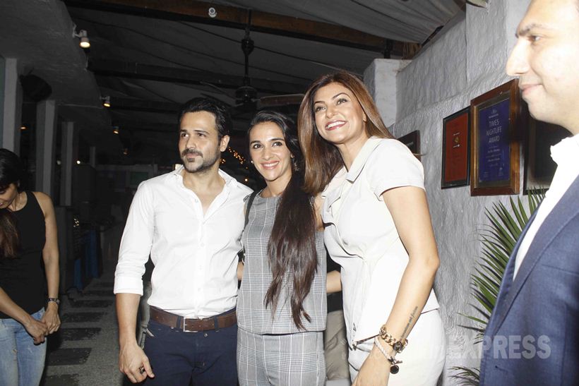 Sushmita Sen, Emraan Hashmi, Tara Sharma, Zayed Khan, Rouble Nagi, Samir Soni, Sushant Singh, Anu Malik, Anmol Mallik, Vikash Bahl, Sudhanshu Pandey, Mona, Anita Dongre, Uddhav Thackeray, Aditya Thackeray, Smita Thackeray, Baba Siddique, Praful Patel, entertainment, bollywood
