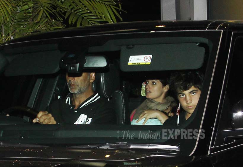 akshay kumar, twinkle khanna, nitara, aarav, akshay kumar pics, akshay kumar pictures, akshay kumar family, akshay kumar twinkle, akshay kumar wife, akshay kumar kids, akshay kumar aarav, akshay kumar nitara, nitara pics, entertainment news