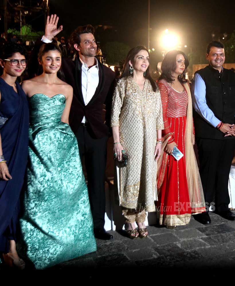 Katrina Kaif, Hrithik Roshan, Kangana Ranaut, Alia Bhatt, Sidharth Malhotra, Vidya Balan, Abhishek Bachchan, Irrfan Khan, Riteish Deshmukh, Ani Kapoor, Vidya Balan, Anil Kapoor , Devendra Fadnavis, MAMI opening, MAMI Film Festival opening