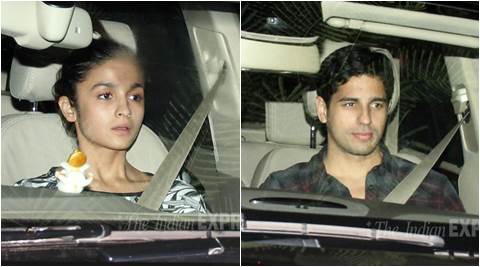Alia Bhatt’s late night visit to rumoured boyfriend Sidharth Malhotra