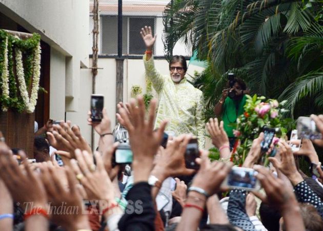 amitabh bachchan, amitabh bachchan birthday, happy birthday amitabh bachchan, amitabh bachchan birthday celebration