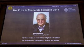 nobel prize, nobel prize list, nobel prize 2015, nobel prize in economics, angus deaton, nobel economics prize, world news, latest news,