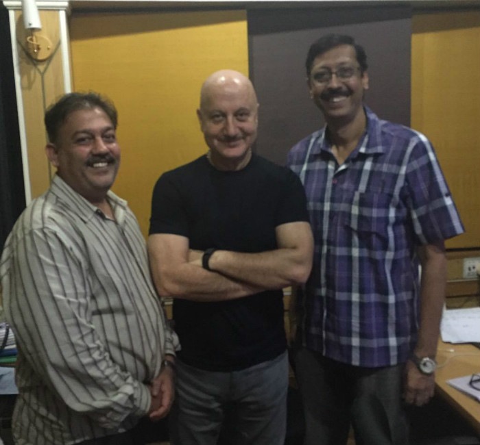 Anupam Kher, Salman Khan, Prem Ratan Dhan Payo