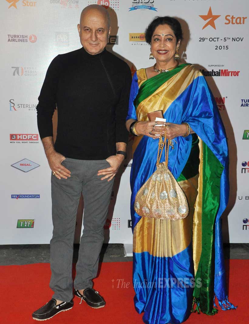 Anupam Kher, Kirron Kher