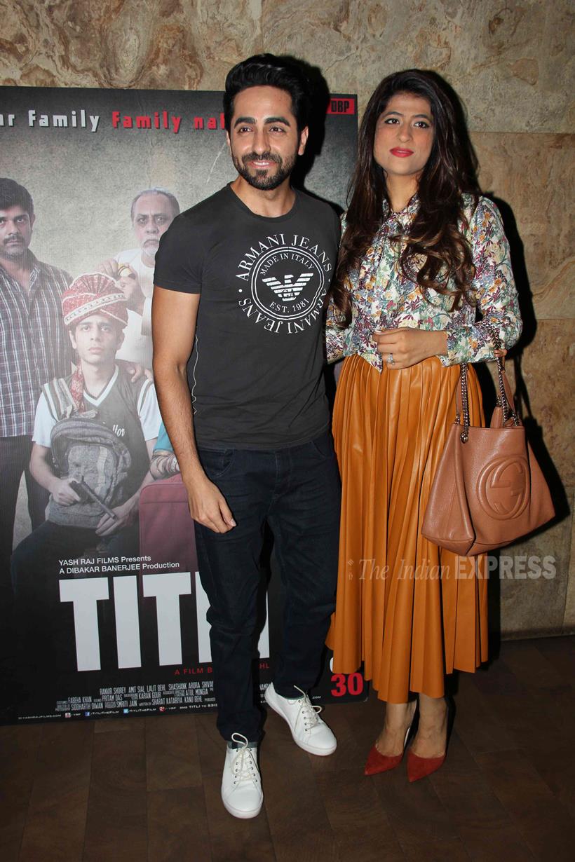 sussanne khan, sussanne roshan, sussanne khan photos, gayatri joshi, gayatri joshi photos, sonali bendre, sonali bendre photos, titli movie, titli, titli film, titli screening photos, ayushmann khurrana, shashank arora, shivani raghuvanshi, ranvir shorey, kanu behl, dibakar banerjee, vidhu vinod chopra