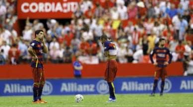 Barcelona, Barca, Barcelona results, Lionel Messi, Messi, Neymar, Barcelona vs Sevilla, Sevilla vs Barcelona, Spanish La Liga, La Liga, football results, football news, football