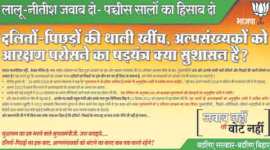 bihar polls, bihar elections, 2015 bihar polls, Bihar BJP, BJP quota conspiracy, bihar reservation conspiracy, Dalit EBC quota, nitish Kumar, Lalu prasad yadav, JDU-RJD alliance, Bihar NDA alliance, bihar phase 3 polls, bihar news, india news, latest news