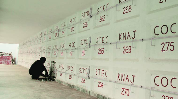 At Tughlakabad, Asia's largest vertical cemetery: Cemetery looks